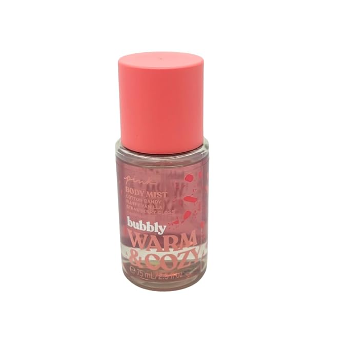 Victoria's Secret Pink Bubbly Body Mist Travel Size 2.5 fl oz (Warm & Cozy)-Velvo Beauty
