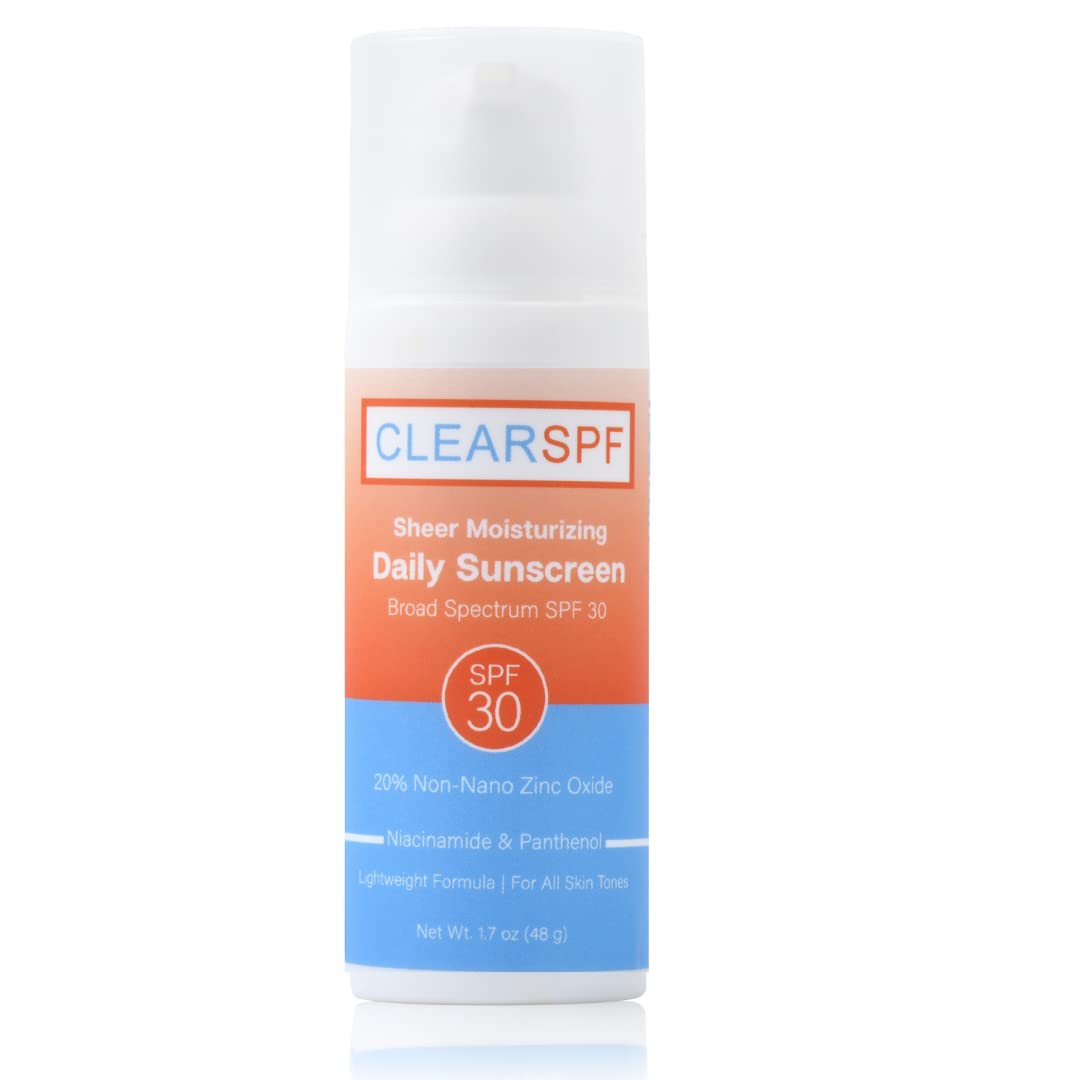 ClearSPF Daily Moisturizing Sunscreen (Sheer)-Velvo Beauty
