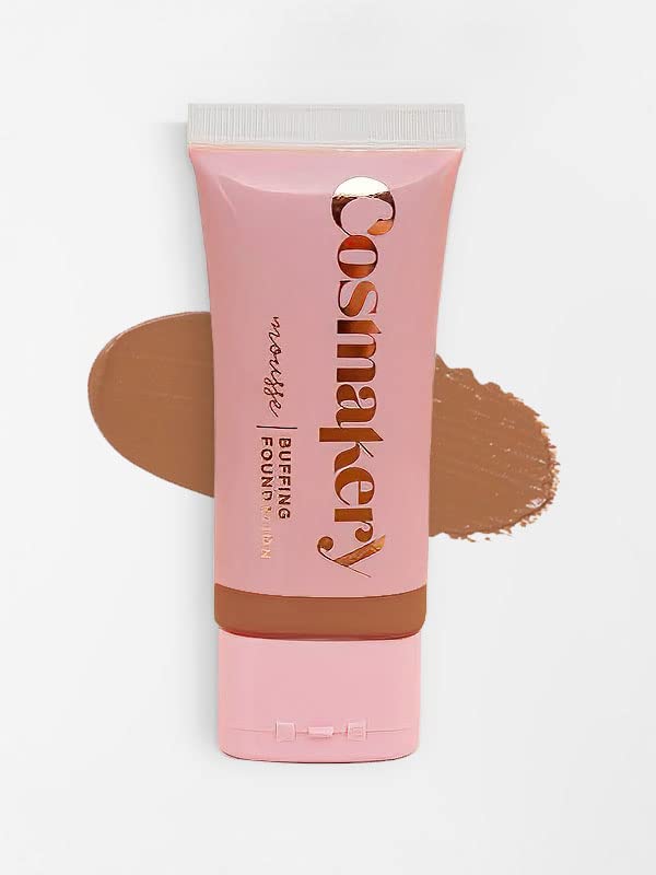 Foundation for Light to Full Coverage - Mousse Liquid Makeup Foundation for Uneven Skin Tone - Diverse Skin Types Mature, Dry, Oily - Oil-free, Cruelty-free (Rich)-Velvo Beauty