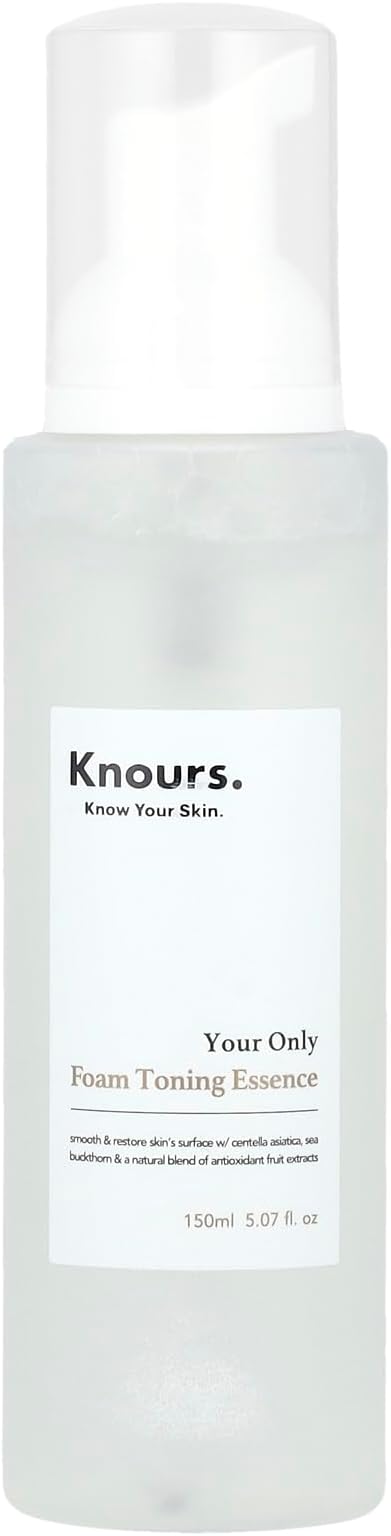 Knours. Soothing & Antioxidant Toner Essence, Rose Water Centella Asiatica Fruit Extracts Clean Beauty (150ml 5.0 fl. Oz.)-Velvo Beauty