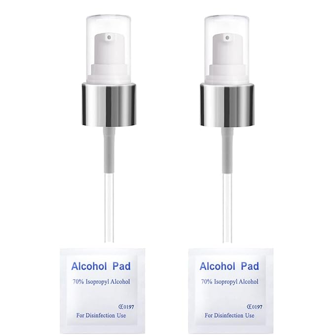 2PCS Replacement Foundation Pump For Neutrogena SkinClearing Oil-Free Acne and Blemish Fighting Liquid Foundation-Velvo Beauty