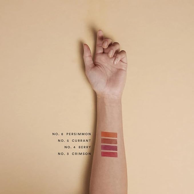 Olio E Osso - Natural Lip + Cheek Balm | Natural, Non-Toxic, Clean Beauty (No. 3 Crimson, 0.35 oz | 10 g)-Velvo Beauty