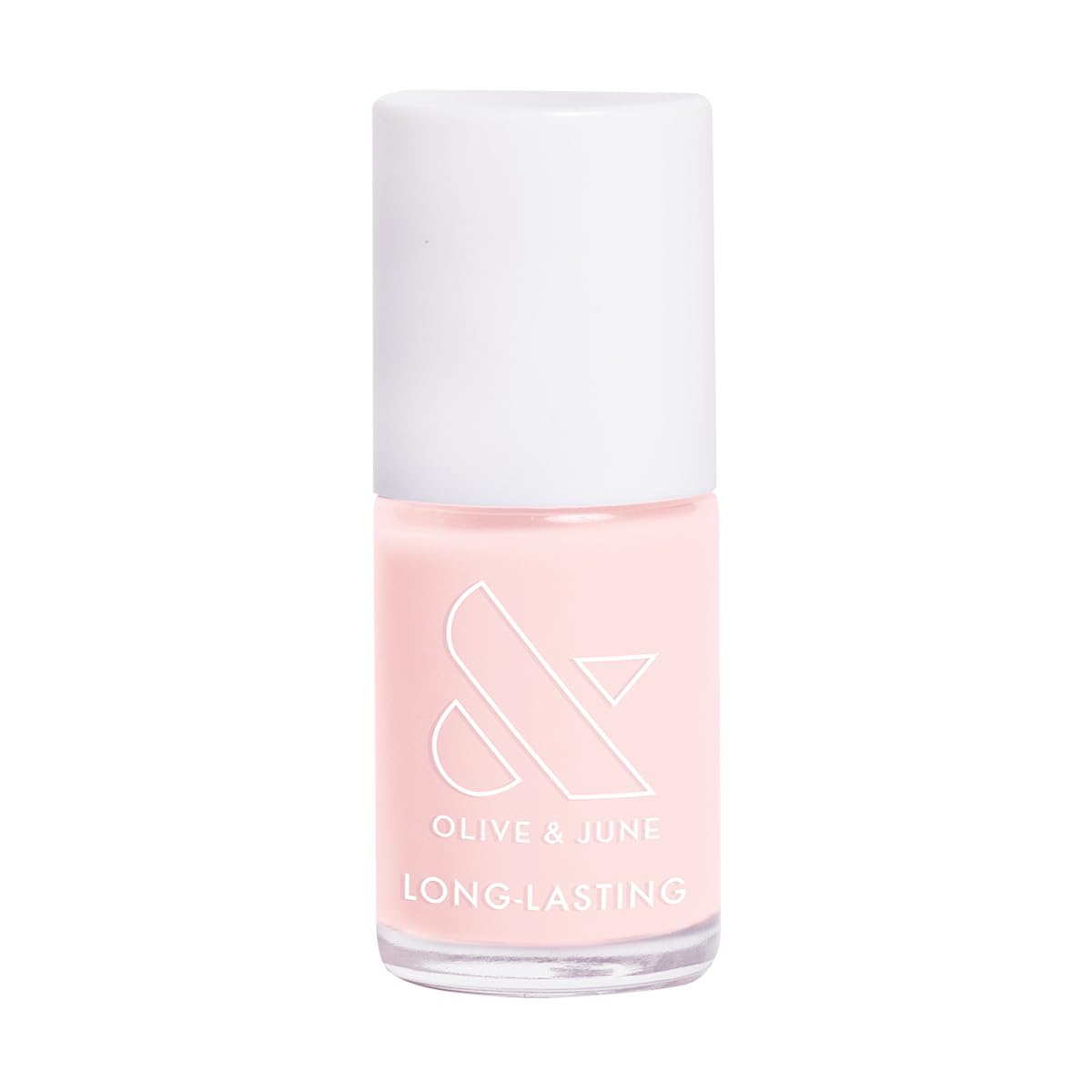 Olive & June Long Lasting Nail Polish | Plump Gel-Like Finish No Lamp Needed | Lasts up to 10 days | Salon-Quality Color at Home | 15-Free, Vegan & Cruelty-Free Chip-Resistant Shine | GH Baby Pink-Velvo Beauty