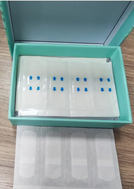 Face Lift Tape Invisible, Facelift Tape for Face, Neck Strips Lift Turkey Neck, Skin Lifting Tapes V Edge Patches for Wrinkle, Jowl, Eye, Double Chin, Loose Sagging Skin (1 Count (Pack of 280))-Velvo Beauty