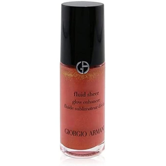 Fluid Sheer Glow Enhancer - 05 Coral by Giorgio Armani for Women - 0.6 oz Makeup-Velvo Beauty
