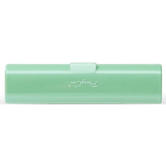 Natural Oil Blotting Paper Roll, Refillable Compact Dispenser No Shine Sheets, Absorb Excess Shine on Face or Scalp Instantly, Men and Women Facial Skin Care or Make Up Must Have (Green Tea)-Velvo Beauty
