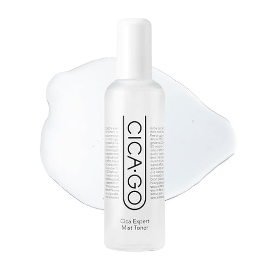 CICA Expert Mist Toner, Alcohol-Free Soothing Facial Mist for Sensitive Skin, Hydrating & Calming Korean Skin Care (5.07 fl.oz/150ml)-Velvo Beauty