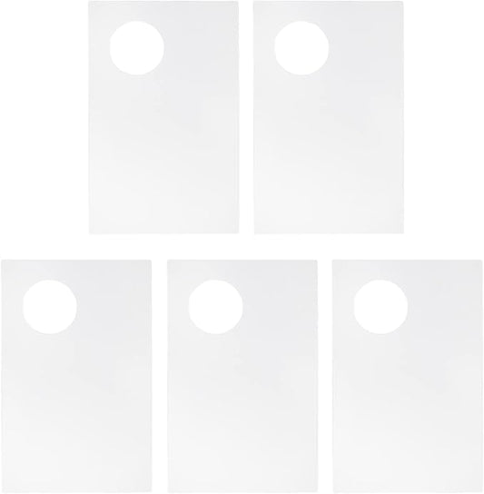 5 PCS Makeup Palette Without Spatula,2.76x4.33 Inch Acrylic Cosmetic Palette Mixing Tray Apply for Eye Shadow Nail Art Pigment Blending (Rectangle-Velvo Beauty