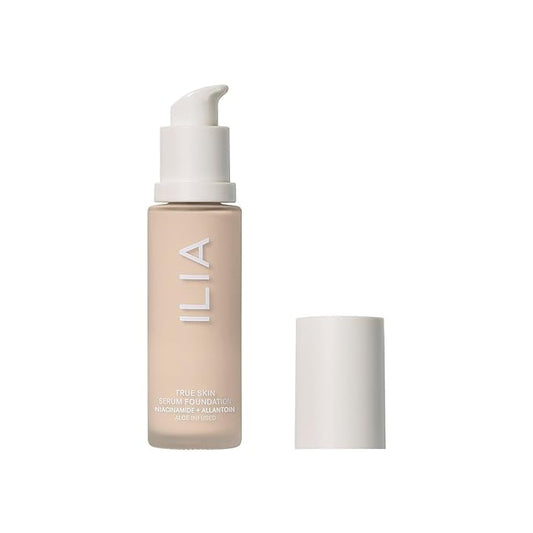 ILIA - True Skin Serum Foundation | Non-comedogenic, Cruelty-Free, Vegan, Weightless Feel, Buildable Coverage, Safe For Sensitive Skin (Sable SF.5)-Velvo Beauty