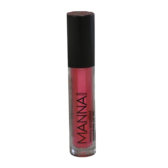 Manna Kadar Beauty Lip Oil, 5 ml - Nourish, Smooth & Plumps Lips, 100% Pure Plant Oils, Aromatic Plant Essence, Lip-Hugging Applicator, Cruelty-Free, Use Before to Prime & All Day-Velvo Beauty
