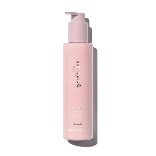 HydroPeptide Cashmere Cleanse, Facial Rose Milk, Clean & Balance Skin's Natural Oils, 6.76 Ounce-Velvo Beauty