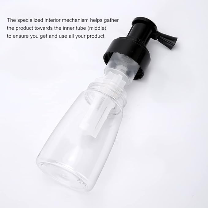 Barber Powder Bottle Spray - for Applying Talc and Powder - Empty Powder Travel Cosmetics Blower, Refillable Hair Fiber Applicator for Hair Salon, Home, Beauty-Velvo Beauty