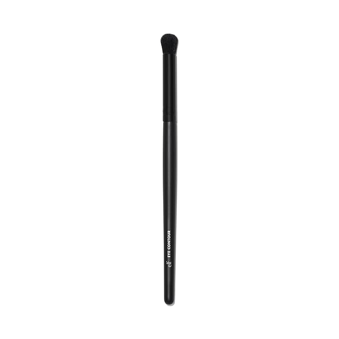 e.l.f. Eye Contour Brush, Absorbent Brush With Soft, Synthetic Bristles For Providing Extra Definition, Vegan & Cruelty-Free-Velvo Beauty