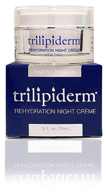Trilipiderm Rehydration Night Crème .5oz Travel Size Night Rejuvenation with Anti-Aging Hyaluronic Acid and Retinol-Velvo Beauty