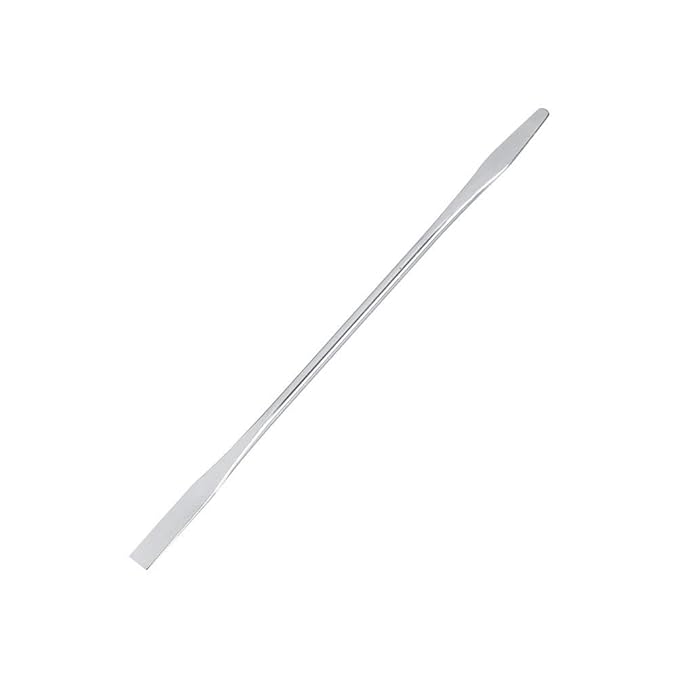 Makeup Palette with Spatula, Rotekt Clear Acrylic Makeup Nail Art Cosmetic Mixing Palette & Stainless Spatula Tool Applicators Set,Nail Holder Display Cosmetic Makeup Palette Tray Accessories-Velvo Beauty