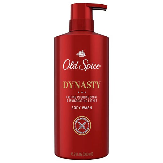 Old Spice Body Wash Dynasty Cologne Scent - 16.9 fl oz-Velvo Beauty