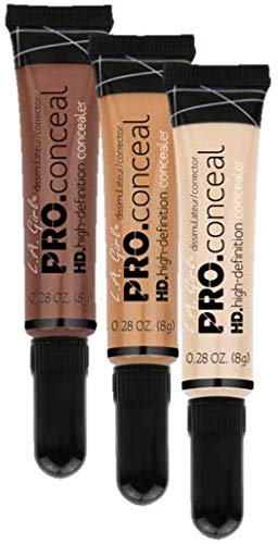 L.A. Girl Pro Concealer, Toffee, 0.28 Oz (LAX-GC984-B)-Velvo Beauty