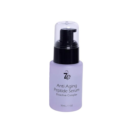 7E Wellness:Anti-Aging Peptide Serum, Anti-Wrinkle Copper Peptide Serum With Hyaluronic Acid & Polypeptides - Supports Collagen & Elastin Production | Brightening, Firming & Hydrating for Face-Velvo Beauty