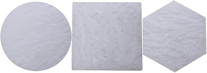 3 Pieces Resin Nail Art Palette, Nail Art Painting Gel Palette Makeup Display Board Nail Art Display Board-Velvo Beauty