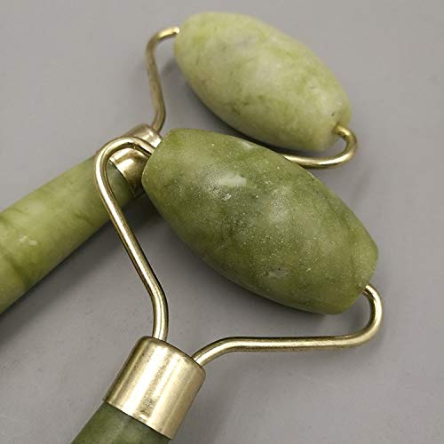 2 Pack Anti-Aging Anti Wrinkle Jade Roller Massager Face Neck Slimming Lymphatic Drainage SPA Tool-Velvo Beauty