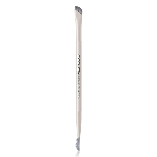 EIGSHOW Dual-Ended Precision Eyebrow Brush and Comb for Eyeliner Lining, Sculpting Brows, Professional Eye Makeup Tools (D109B)-Velvo Beauty