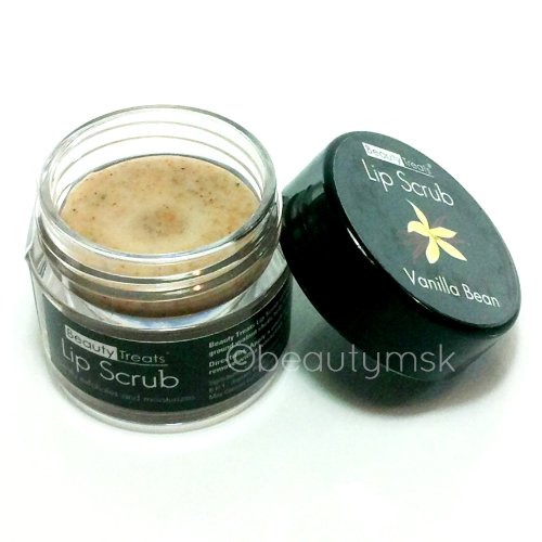 4pc Beauty Treats Lip Scrub with Almond Creme Wild Apple Vanilla Bean Dark Cherry All 4 Full Set-Velvo Beauty