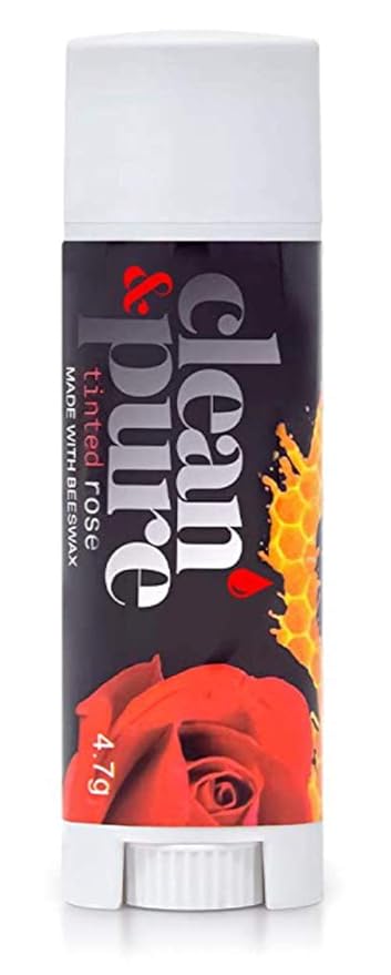 Lip Balm (Tinted Rose) | Manuka Honey Conditioning Lip Care | Lip Care with 100% All Natural Beeswax | Vitamin E Oil-Velvo Beauty