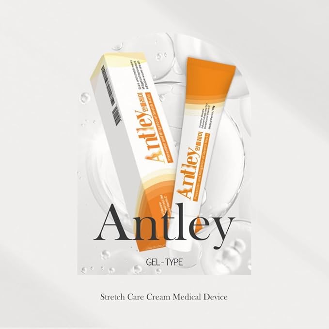[Antley] Stretch Care Cream | Antley Ointment Gel-type | Medical Device Effective for Pregnant Dieters Adolescents (Gel Type), White-Velvo Beauty