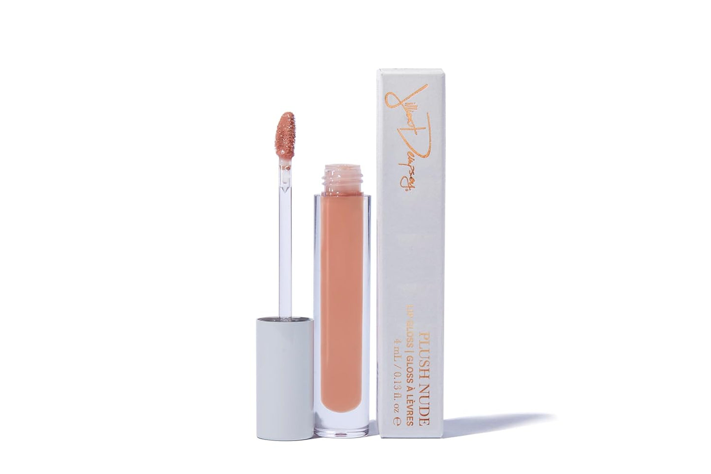 Jillian Dempsey Lip Gloss: Enhance, Hydraten & Smooth Lips with Firming & Plumping Benefits, Vegan, 12ml | Plush Nude-Velvo Beauty