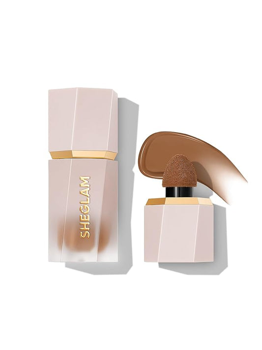 SHEGLAM Sun Sculpt Cool Toned Liquid Contour Stick Long Lasting Cream Bronzer Makeup - Warm Honey-Velvo Beauty