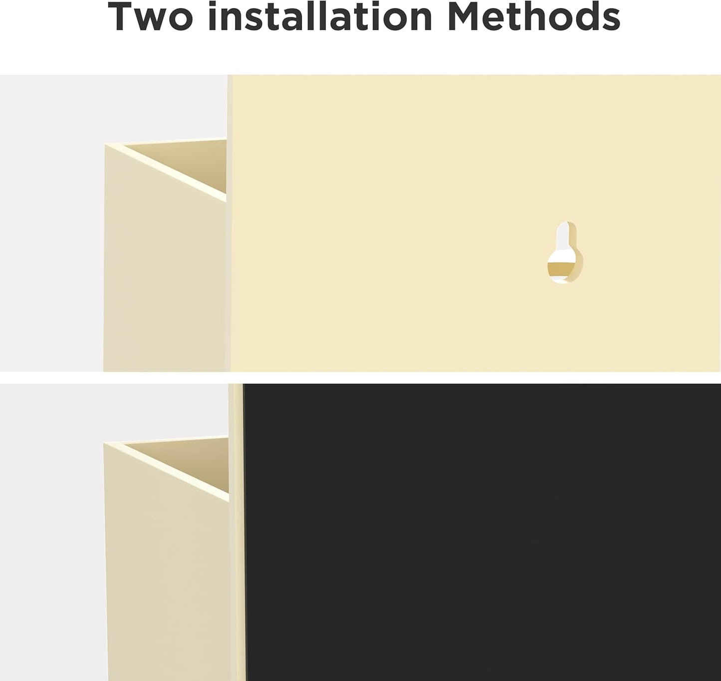 HBlife Acrylic Magnetic Dry Erase Marker Holder for Whiteboard, Wall Mount 10 Slots Magnet Pen Pencil Holder for Fridge Refrigerator, Locker Organizer Accessories for School Classroom Office, Beige-Velvo Beauty