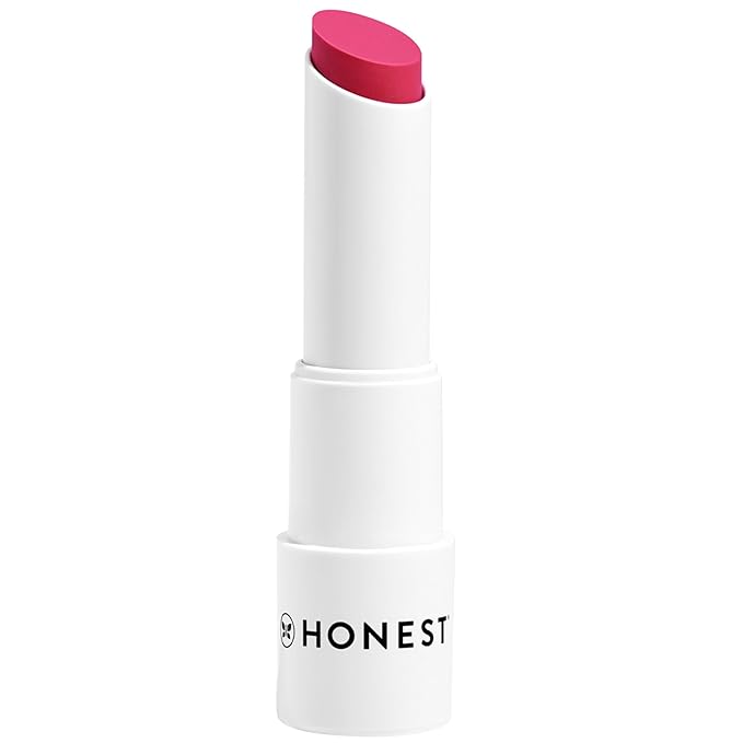 Honest Beauty Tinted Lip Balm | Antioxidant-rich Acai Extracts + Avocado Oil | EWG Certified, Vegan, Cruelty Free | Dragon Fruit-Velvo Beauty
