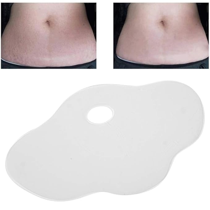 Beauty Stickers,Reusable Silicone AntiWrinkle Belly Stomach Pads Stickers Stretch Marks Removal For Skin Care-Velvo Beauty