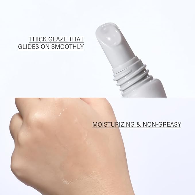 Peptide Lip Treatment Lip Care Gel - Moisturizing Lip Essence Absorption | Nourishing and Hydrating Dry Lips Butter, Organic Plant-Based Balm Lip Oil Essence Lip Gloss Lip Mask (03 Salted Carame)-Velvo Beauty