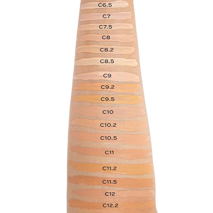 Revolution Beauty, Conceal & Define Foundation, Full Coverage, Long-Lasting Matte Finish, Vegan & Cruelty Free, F1 Fair Skin Tones, 0.8 Fl. Oz.-Velvo Beauty
