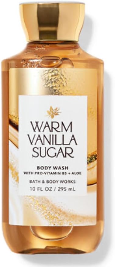Bath & Body Works - 3 Piece Bundle - Spray - Body Cream - Shower Gel - Full Size and Gift Bag HELLO GORGEOUS (Warm Vanilla Sugar)-Velvo Beauty