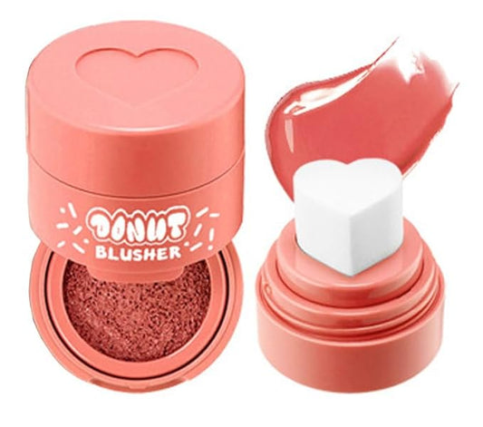 Stamp Liquid Blush Stamp Blush with Heart Shaped Applicator Natural Long Lasting Blush, Light and Airy Makeup for Women (1)-Velvo Beauty