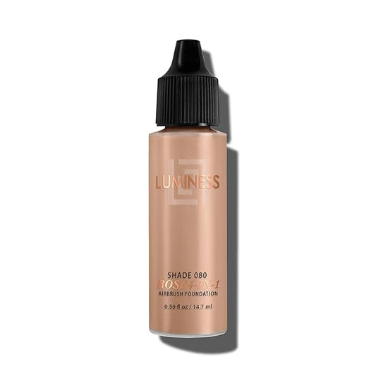 LUMINESS Rose 4-in-1 Airbrush Foundation - Shade 070, Warm, 0.50 Oz-Velvo Beauty