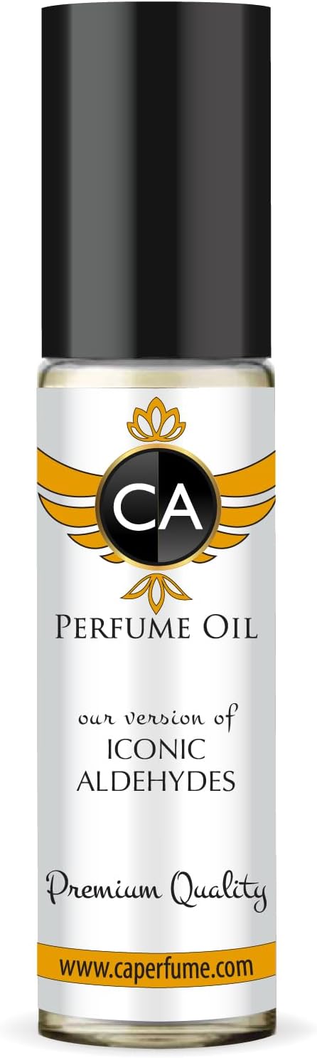 CA Perfume Impression of Iconic Aldehydes for Women Fragrance Body Oil Dupes Attar Roll-On 0.3 Fl Oz/10ml-X1-Velvo Beauty