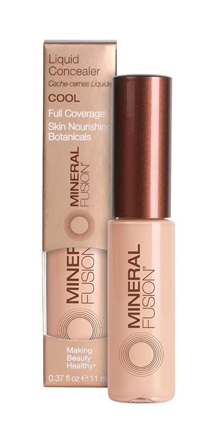 Mineral Fusion Liquid Mineral Concealer, Cool, 0.37 Ounce (Packaging May Vary)-Velvo Beauty