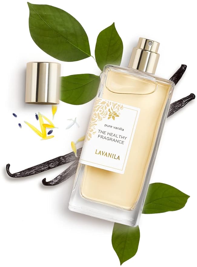 Lavanila Pure Vanilla Perfume Set for Women (1.7 Fl Oz + 10ml Roller-Ball) - Pure Madagascar Vanilla Fragrance, Clean and Natural Eau de Parfum Made In USA-Velvo Beauty
