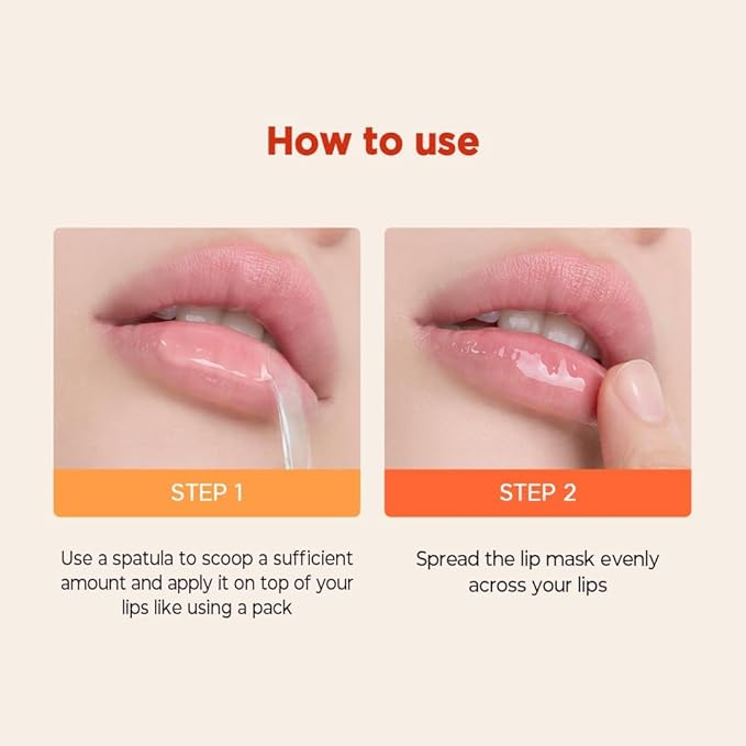 Vita Glazed Lip Mask 20ml / 109.5g, Super moisturizing night lip care, glazed and easy washable texture that melts into lips-Velvo Beauty