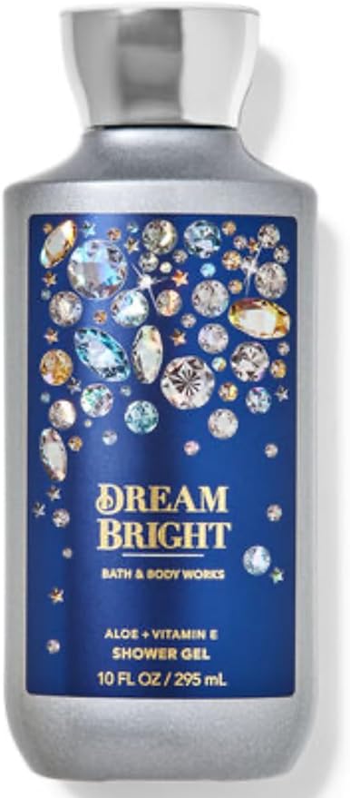 Bath & Body Works - 3 Piece Bundle - Spray - Body Cream - Shower Gel - Full Size and Gift Bag HELLO GORGEOUS (Dream Bright)-Velvo Beauty