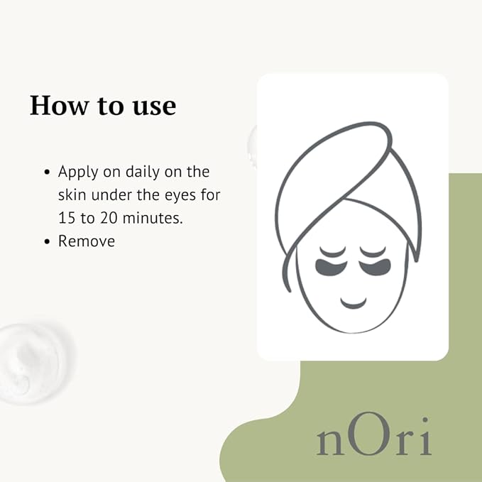 NORI Konjac Eye Patches – Anti-Wrinkle/Removes Bags/Moisturizing/Dark Circle/60 Pieces (Aloe Vera)-Velvo Beauty