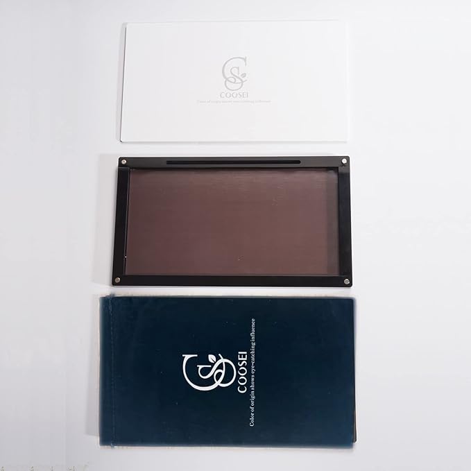 Acrylic empty Magnetic Eyeshadow Palette Makeup Palette empty with glass mirror DIY depotting palette for Eyeshadow dABL2-1(1 layer))-Velvo Beauty