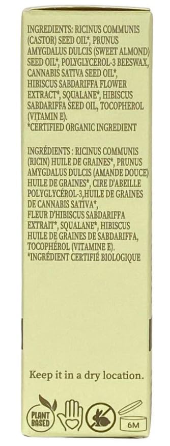 FLORA HIBISCUS LIP OIL | ORGANIC, PLANT-BASED | NOURISH | 10 ML | MADE IN CANADA-Velvo Beauty