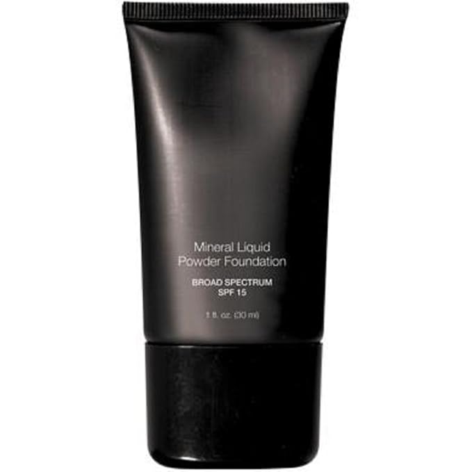 Mineral Liquid Powder Foundation Broad Spectrum SPF 15 (Almond)-Velvo Beauty