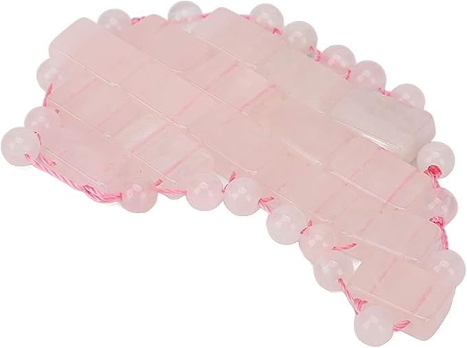 2Pcs Jade Eye Mask, Jadestone Eye Patch, Rose Quartz Anti Aging Eye Pad Sleep Eye Pad to Eliminate Wrinkles, Puffiness & Irritation (Reusable)-Velvo Beauty