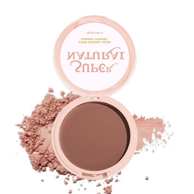 Oil Control Face Pressed Powder, Matte powder setting powder, long-lasting and waterproof loose powder, Flawless Lightweight Face Cosmetics, Cruelty-free, (08, 1 Pcs)-Velvo Beauty