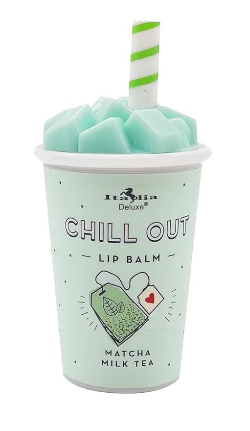 Chill Out Lip Balm 6 Piece Set - Caramel Macchiato, Pina Colada, Cotton Candy, Strawberries n' Cream, Very Berry, Matcha Milk Tea-Velvo Beauty